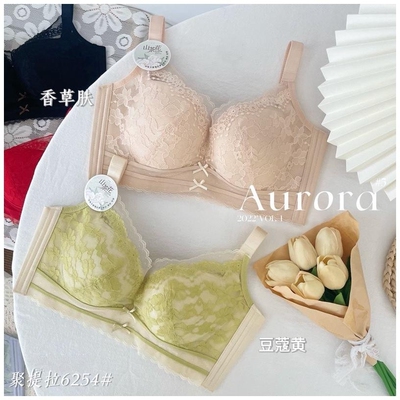 珠密琪6254无钢圈聚拢中厚2cm