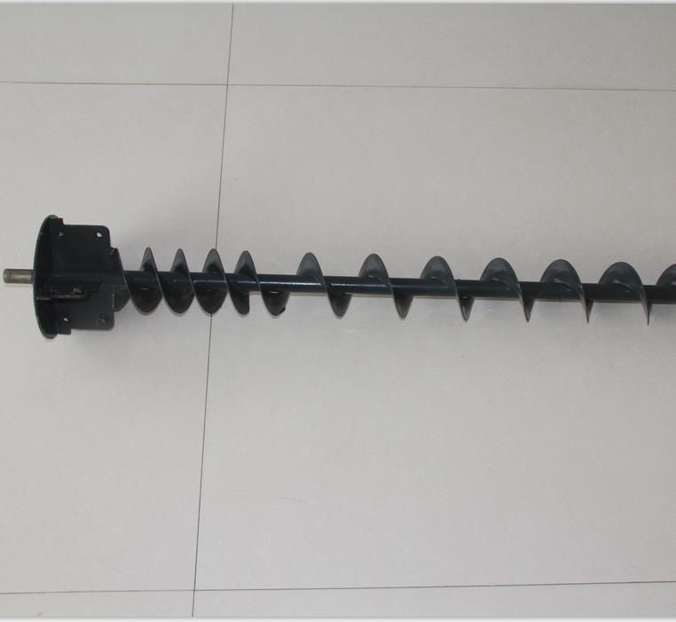 久保田688收割机再筛选二次水平搅龙5T057-68110二号绞龙螺丝轴