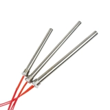 [单头螺纹暖气片加热管4分6分一寸220v380v不锈钢液体单端加热棒]