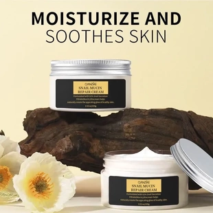 cream保湿 repair 面霜100g mucin 跨境外贸蜗牛黏蛋白面霜Snail