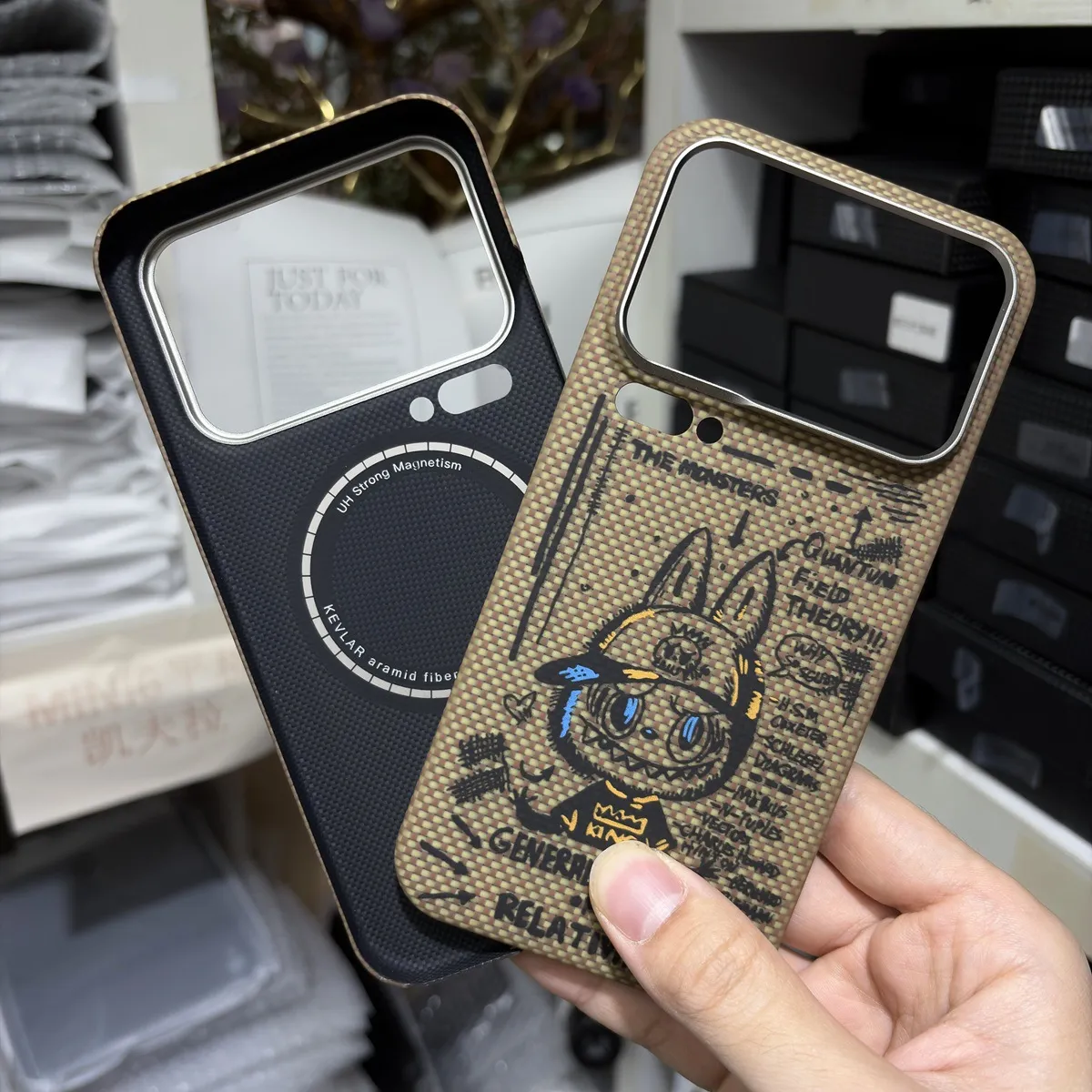 适用于小米17promax凯夫拉纤维17pro超薄防摔手机壳硬壳拉布布