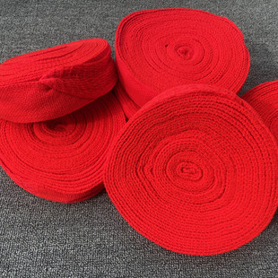 红腰带男女净版 无字本命年耐用棉线大红色本历年结婚喜事红腰带