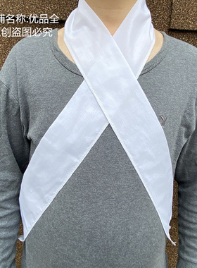 戏曲服装小生小旦假领子护领青衣花旦水领古装汉服内衬领戏剧便捷