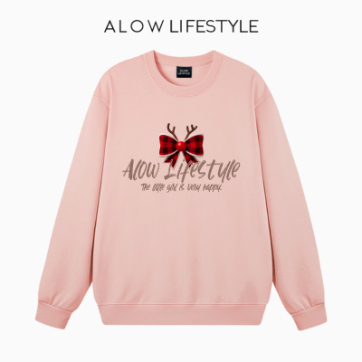 【正品】ALOW LIFESTYLE生活系列 2025秋冬爆款圆领时尚卫衣外套