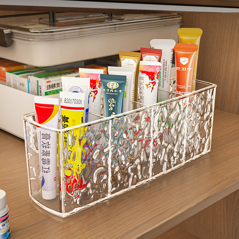 药膏收纳架分格管状药膏整理神器