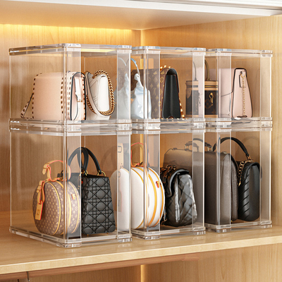包包收纳架防尘亚克力盒