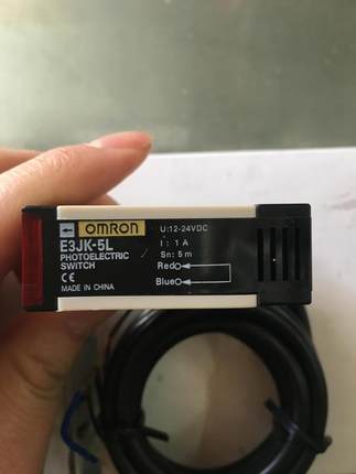 光电开关E3JK-5DM2  5LDC12-24V2M对射开关