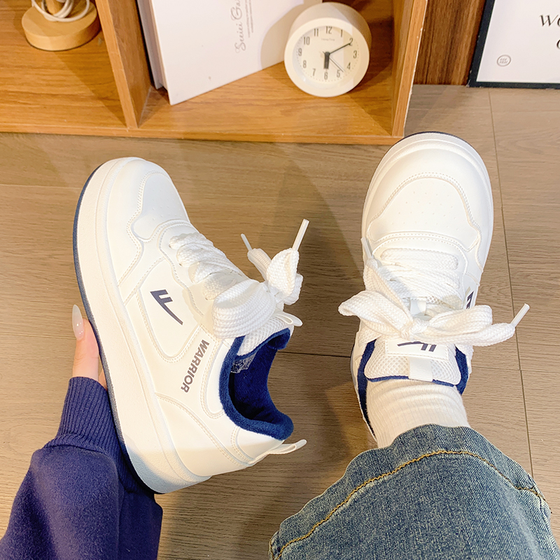 回力冬季加绒情侣板鞋