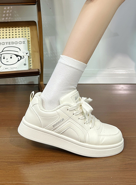 回力女鞋白色厚底加绒小白鞋女新款爆款冬季棉鞋百搭休闲运动板鞋