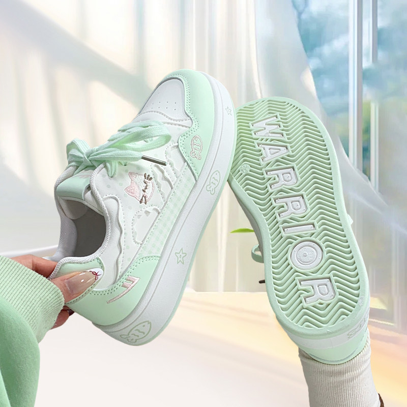 回力猫咪小鱼厚底板鞋女2026新款爆款小白鞋百搭可爱原创休闲鞋子,女鞋,休闲板鞋,淘宝优惠券,粉丝福利购,淘宝优惠卷