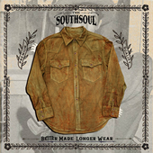 美式 复古重磅纯棉手工做旧植物染色西部衬衫 洋葱皮染草木染外套