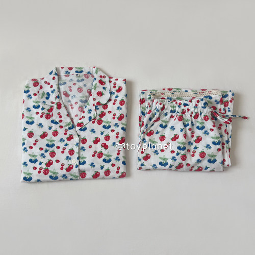 100%全棉双层纱布四季女士家居服