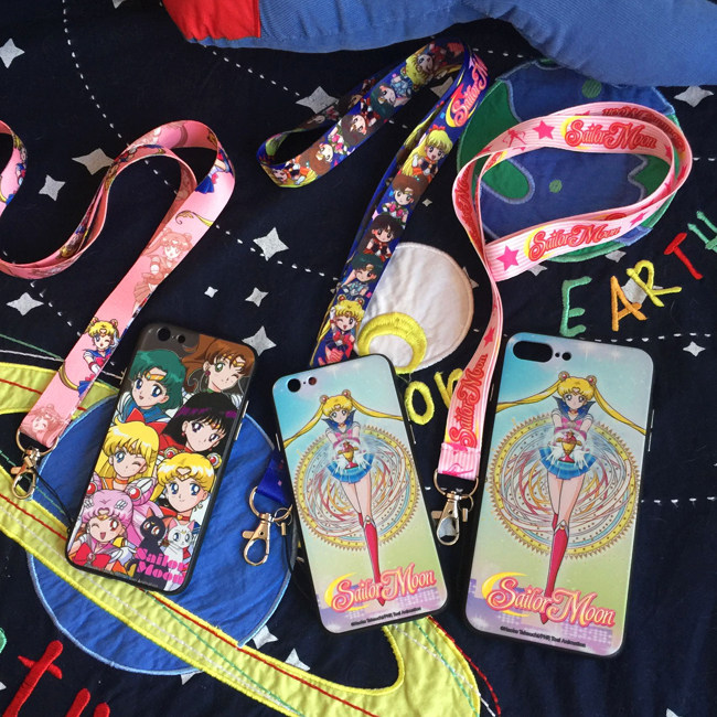 Cartoon beautiful girl Warrior All Inclusive edge iphone7 8 plus 6s Mobile phone shell smart cover Send lanyardin the Play mode/Anime/Periphery/cos/Board games , Cartoon/Animation around , Anime 3C Periphery/Digital Appliances  category - from Buy2taobao.com to provide professional Taobao agent buy service
