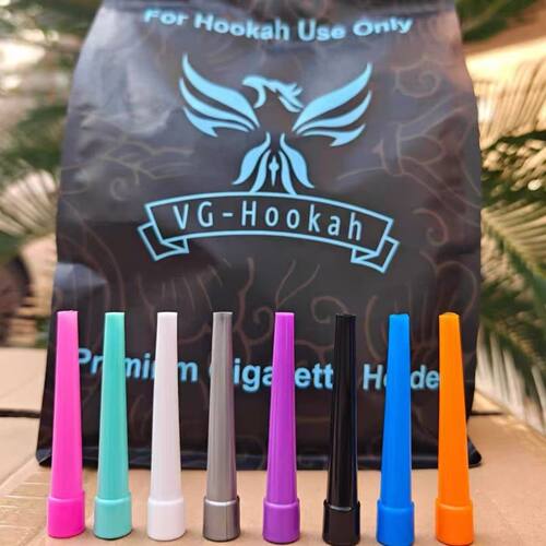 阿拉伯水烟烟嘴VG塑料烟嘴酒吧ktv水烟嘴shisha hookah 100个/袋