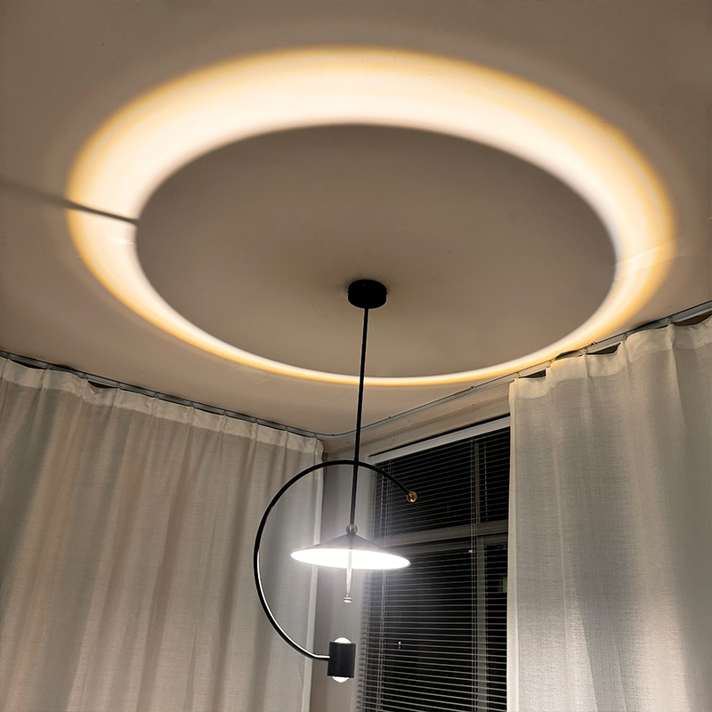 新款可升降自由悬停极简吊灯