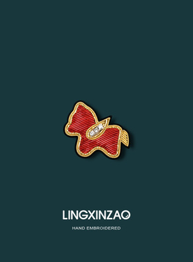 精致镶钻飞天小马胸针卡通可爱生肖马徽章手工刺绣衣服别针配饰品