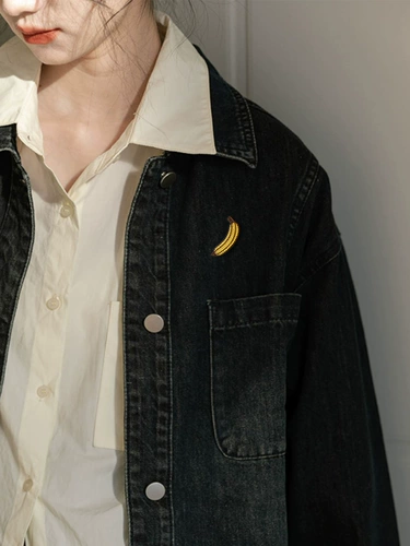 灵心造 Дизайнерская брошь ручной работы на лацкан, изысканная булавка, аксессуар, Индия, с вышивкой, тренд сезона