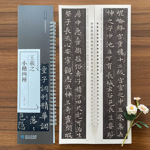 王羲之小楷乐毅论 黄庭经 孝女曹娥碑 临钟繇帖 弘蕴轩编 经典碑帖近距离临帖摹字练习卡毛笔书法练字帖临帖练字碑帖字卡24开87页