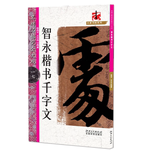 正版名碑名帖完全大观17 智永楷书千字文 智永真书千字文 原迹放大字米字格毛笔楷书初学临摹字帖简繁旁注书法培 训教材