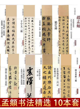 赵孟頫书法精选全集字帖