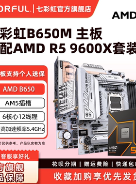 七彩虹B650M DDR5台式机电竞游戏主板B850 AM5套装9600X/9700X