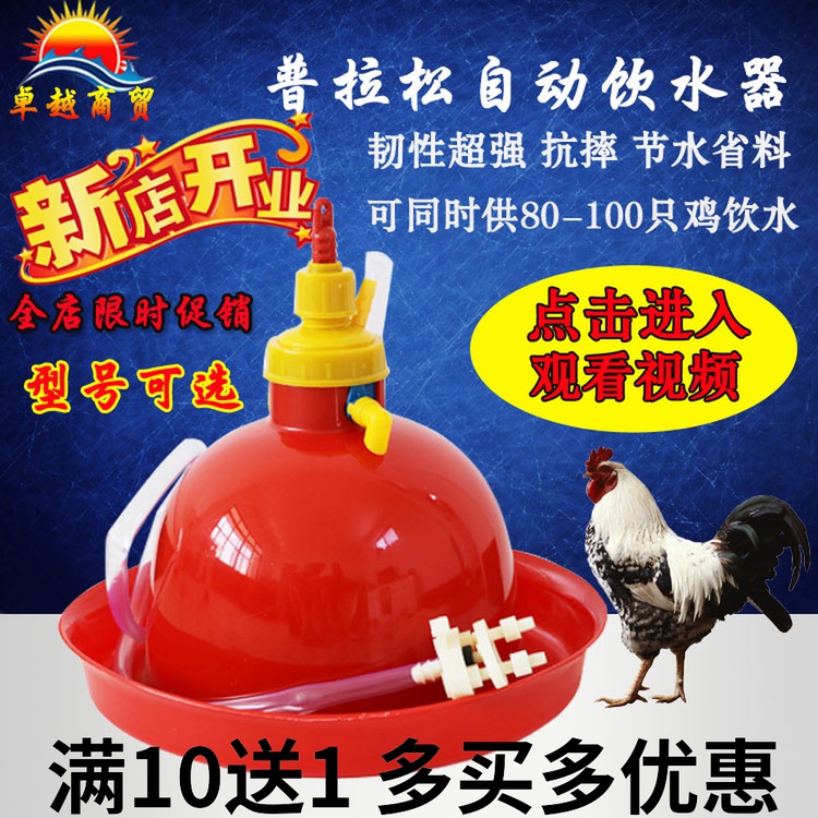 自动饮水器广式普拉松畜禽养鸡