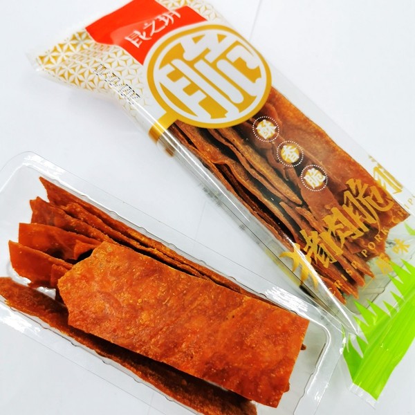昆之玥猪肉脆脯500g酥香脆猪肉脯干肉片原味猪肉干休闲零食 包邮