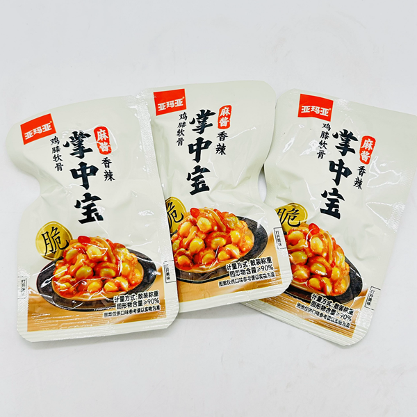 亚玛亚掌中宝麻酱香辣味鸡膝软骨250g散称食品休闲零食小吃包邮