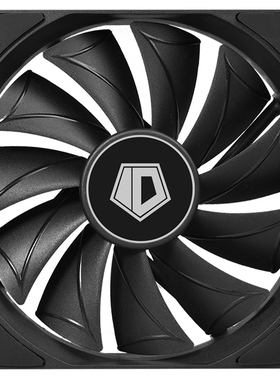 IDCOOLING 12025无光12cm机箱PWM温控9215风扇小4pin专业散热器