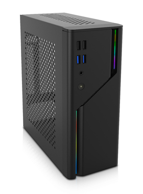 SKTC全新A09R迷你ARGB机箱ITX17*17主板小1U电源4.2L便携HTPC电脑