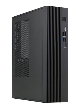 SKTC 全新UX08卧式电脑MATX/ITX主板TFX电源半高显卡 HTPC机箱