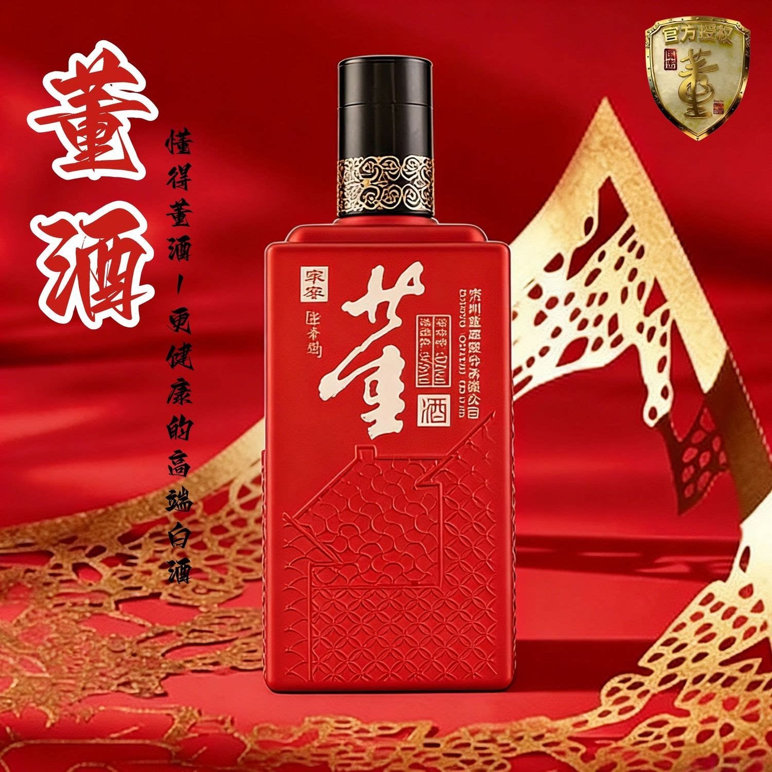 董酒家宴贵州名酒纯粮酿造董香型白酒