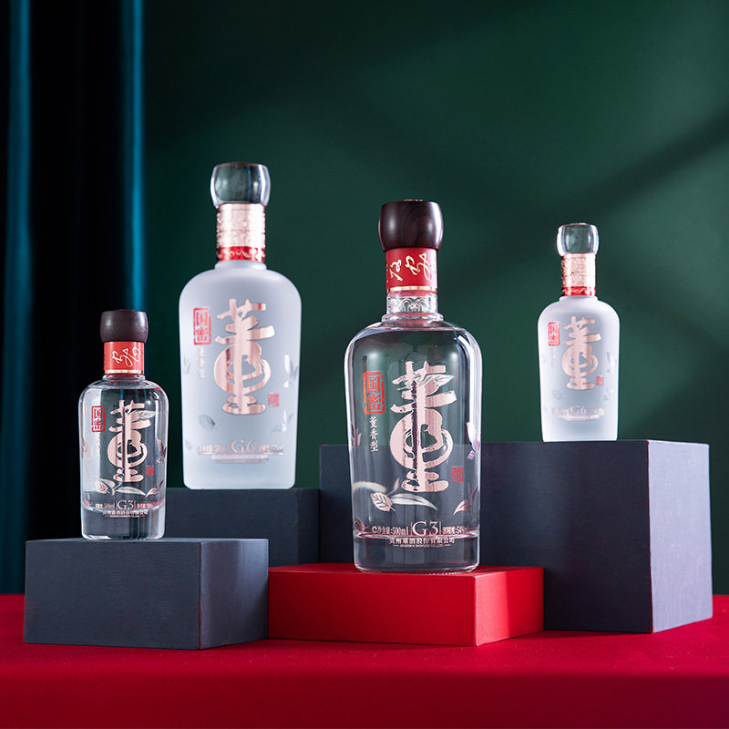 董酒国密g 54度500ml*2|100ml*2礼盒装董香型纯粮固态高度白酒