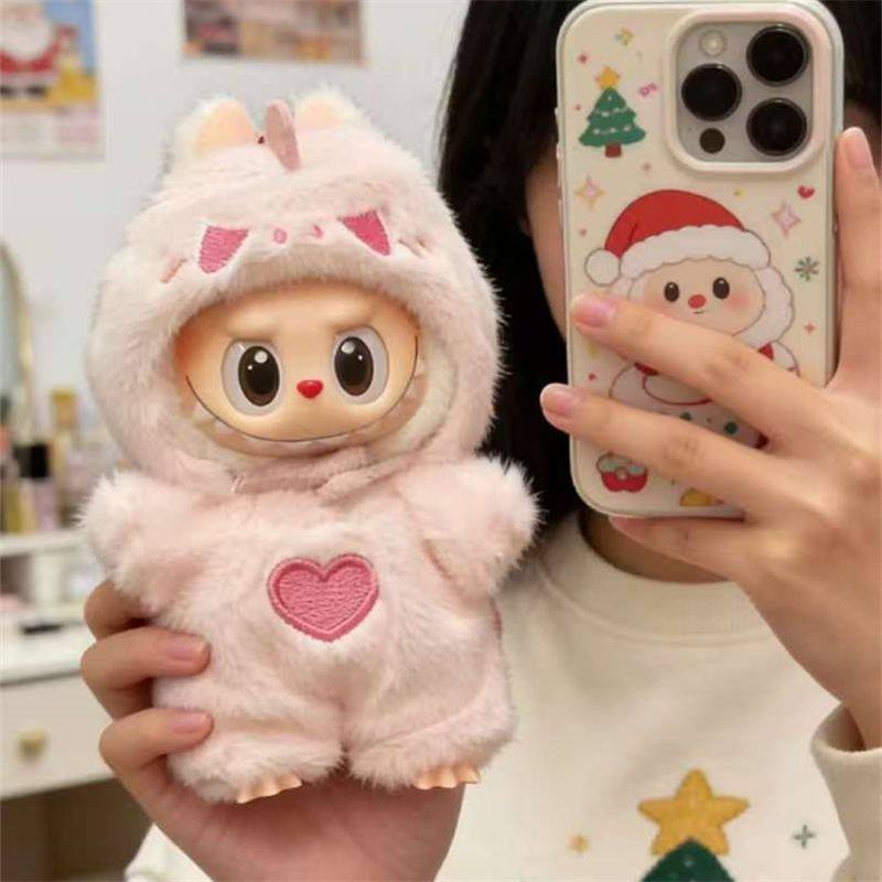 一二三代拉布布恐龙套装娃衣前方高能站姿玩偶搪胶新年粉毛绒娃衣,模玩/动漫/周边/娃圈三坑/桌游,潮玩娃衣,淘宝优惠券,粉丝福利购,淘宝优惠卷