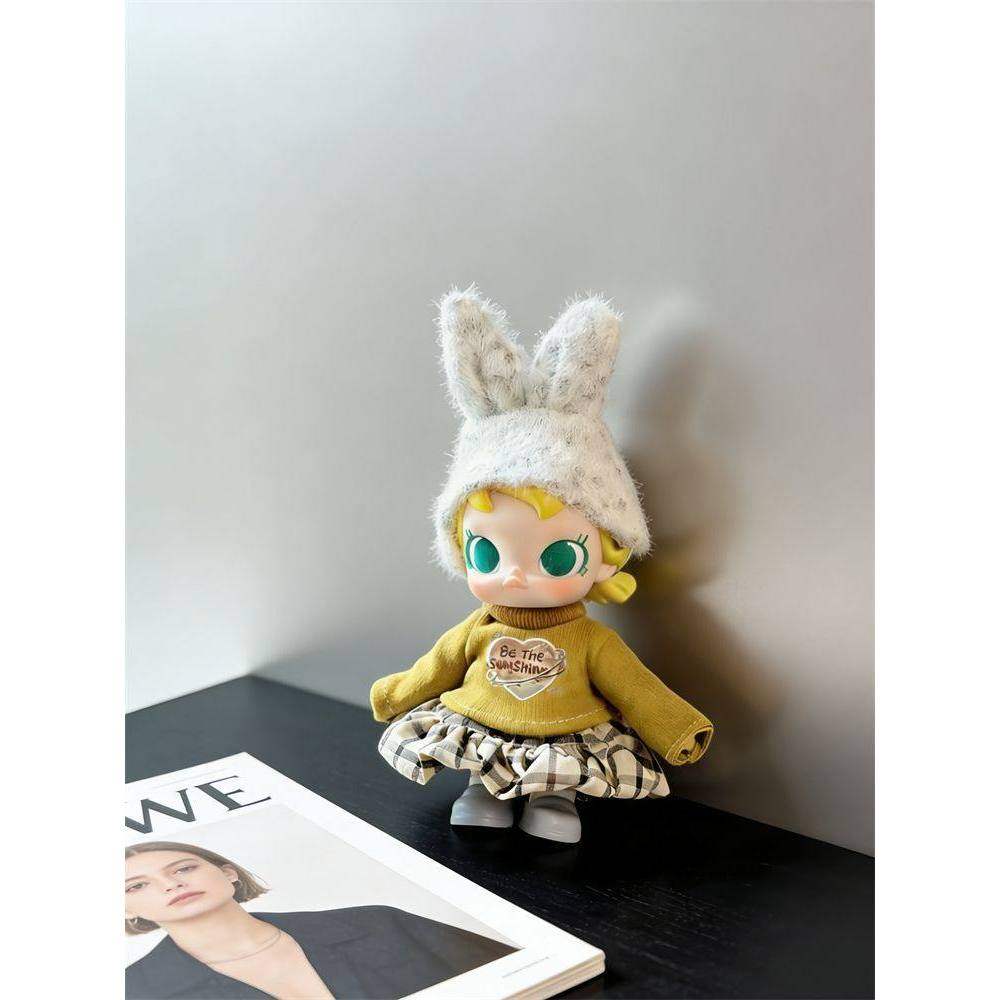 Molly积极入冬baby molly可爱娃衣着替玩偶衣服套装超萌格子裙,模玩/动漫/周边/娃圈三坑/桌游,潮玩娃衣,淘宝优惠券,粉丝福利购,淘宝优惠卷