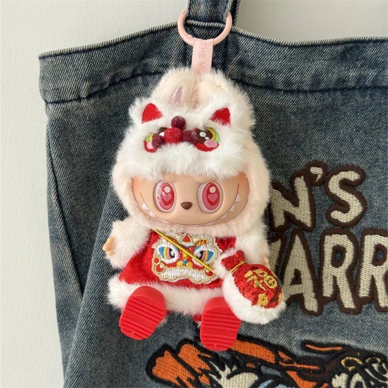 一二三代拉布布醒狮套装娃衣新年醒狮娃衣前方高能站姿玩偶搪胶,模玩/动漫/周边/娃圈三坑/桌游,潮玩娃衣,淘宝优惠券,粉丝福利购,淘宝优惠卷