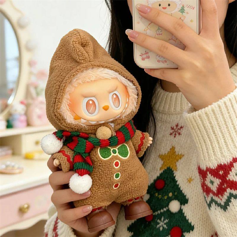 一二三代拉布布姜饼人套装娃衣前方高能站姿玩偶搪胶林小七同款,模玩/动漫/周边/娃圈三坑/桌游,潮玩娃衣,淘宝优惠券,粉丝福利购,淘宝优惠卷