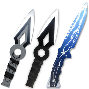 游戏周边捷风苦无JETT充电发光cos玩具收藏模型无畏契约武器道具