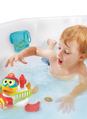 幼奇多yookidoo宝宝电动洗澡花洒戏水玩具儿童淋浴洗头神器海盗船