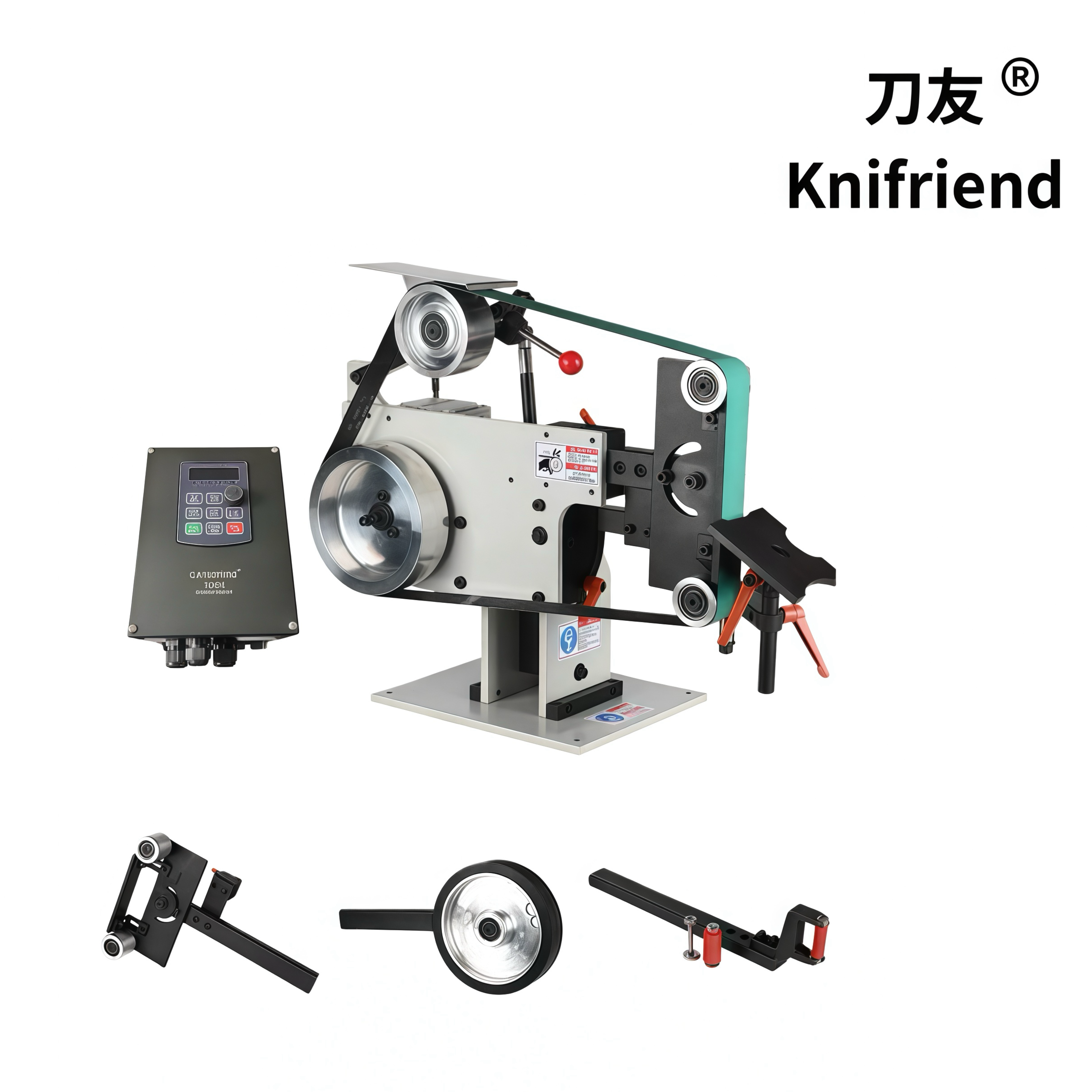 中国刀友牌砂带机抛光机磨刀机车床专用抛光机平磨抛光机运费差价