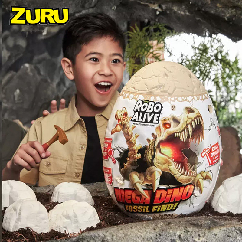 zuru爆裂小子白垩纪恐龙蛋男孩考古挖掘恐龙盲盒惊喜蛋儿童玩具,模玩/动漫/周边/娃圈三坑/桌游,潮玩盲盒,淘宝优惠券,粉丝福利购,淘宝优惠卷