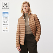 时尚 Polo Marc MOP冬季 新款 白鹅绒短款 轻暖时髦羽绒服女士外套