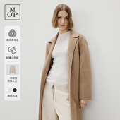 高级感气质一体成型绵羊毛针织衫 Marc 女上衣 MOP春季 新款 Polo