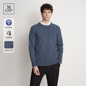 RWS羊毛 MOP25新款 Marc Polo UPW彩点纱圆领毛织套头衫 男士