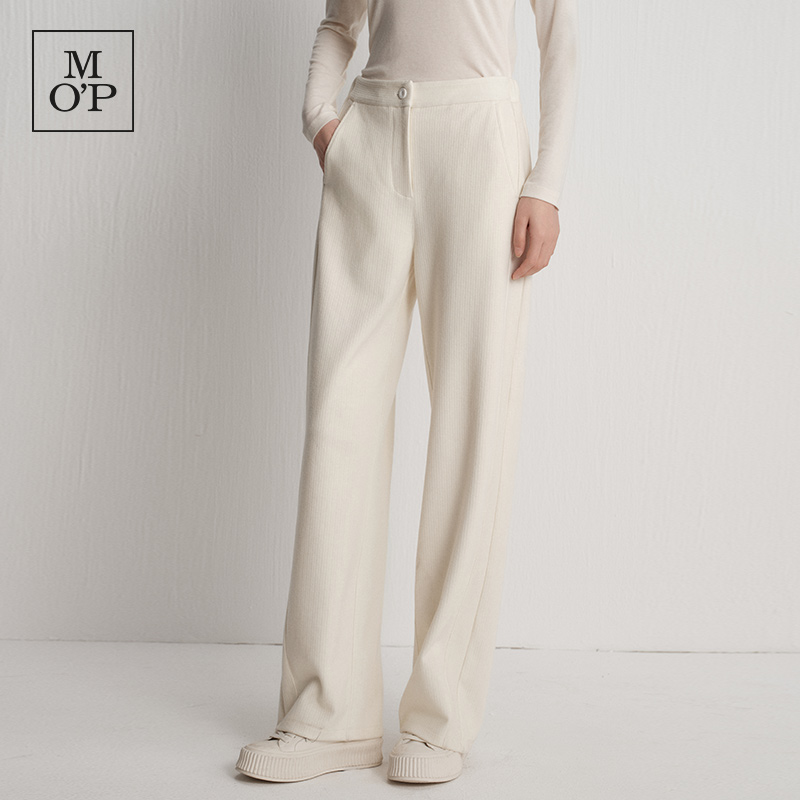 MOP雪尼尔高品质弯刀裤