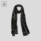 羊毛混纺桑蚕丝提花围巾长款 Marc 围脖女 MOP25新款 春秋季 Polo