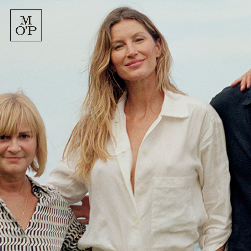 MarcO'Polo经典亚麻长袖衬衫女