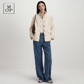 汤圆TOYO MOP2026春季 新款 时髦设计简约立领工装 风衣女士外套