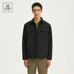 棉服男 春季 环保面料 Marc 新款 MOP Polo 气质外套衬衫