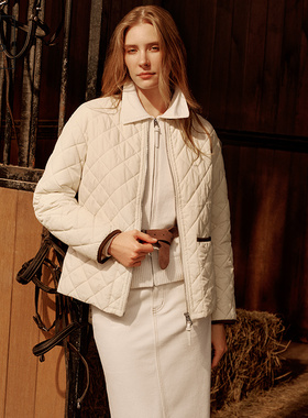 Marc O'Polo/MOP2026春季新款时髦纯色简约翻领毛织开衫女装上衣